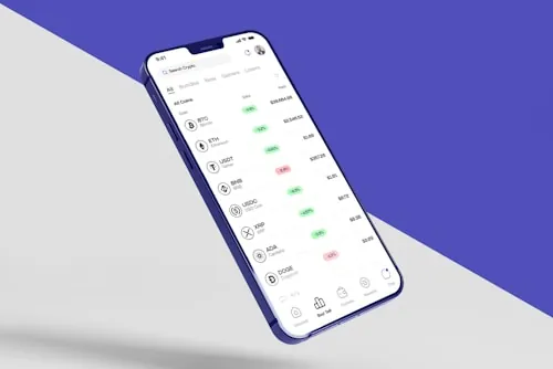 Mobile app in motion