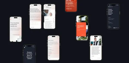 Multiple phone screens